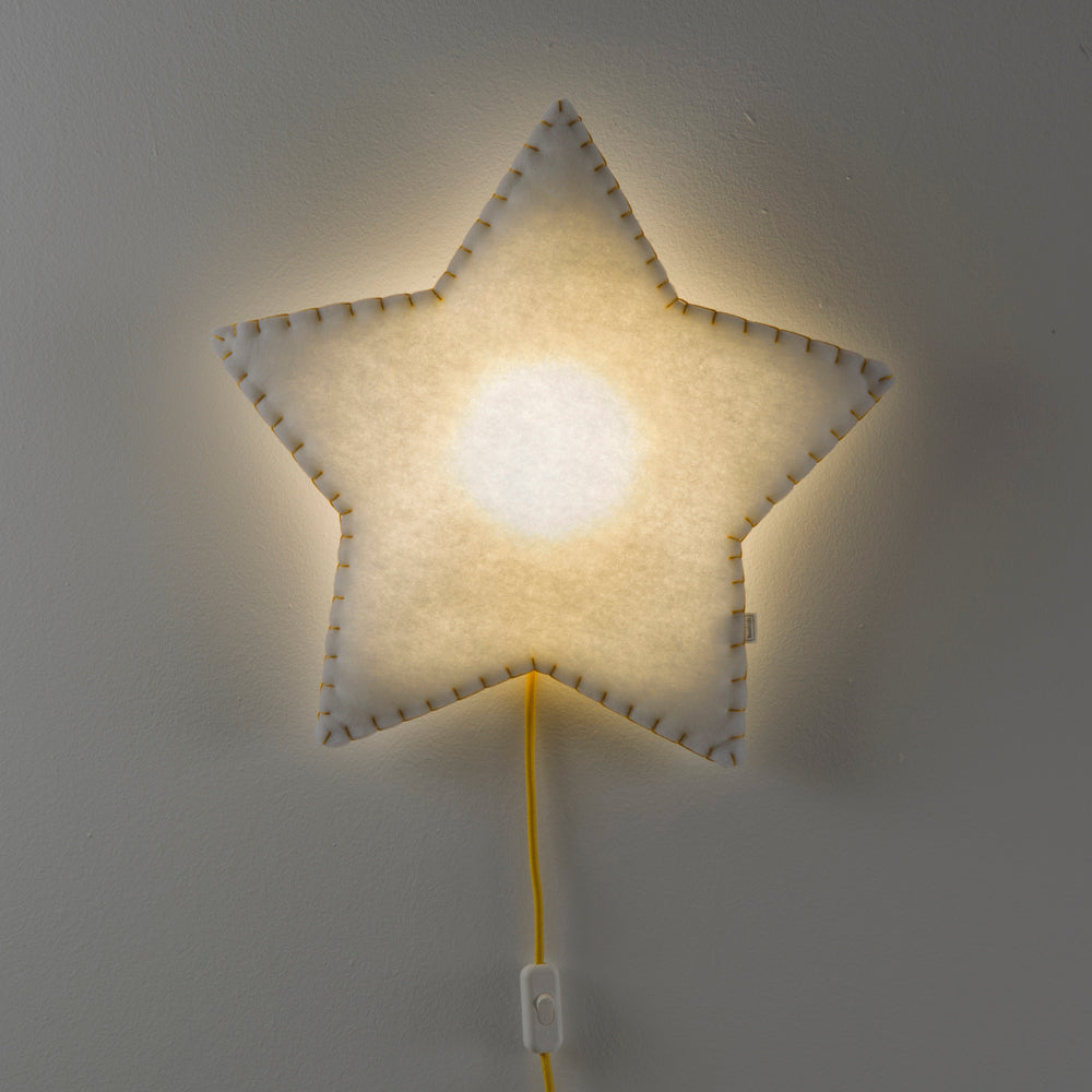 fotistiko-toixou-asteri-kitrino-wall-led-lamp-star-yellow-buo-kids-1-oneandonlybaby.gr