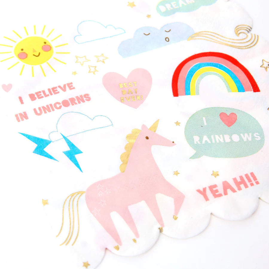 rainbow-unicorn-xartopetsetes-i-believe-in-unicorns-large-napkins-meri-meri-oneandonlybaby.gr