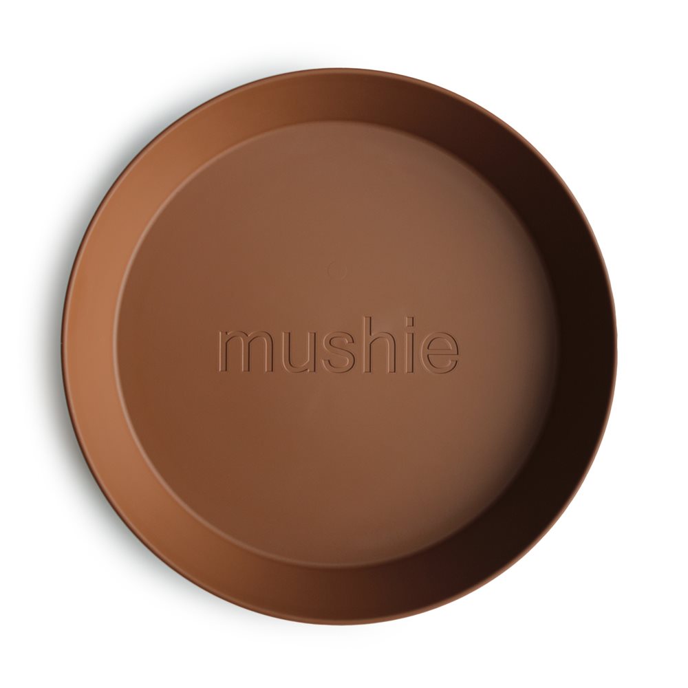    2-pack-plates-paidiko-piato-mushie-caramel-oneandonlybaby.gr