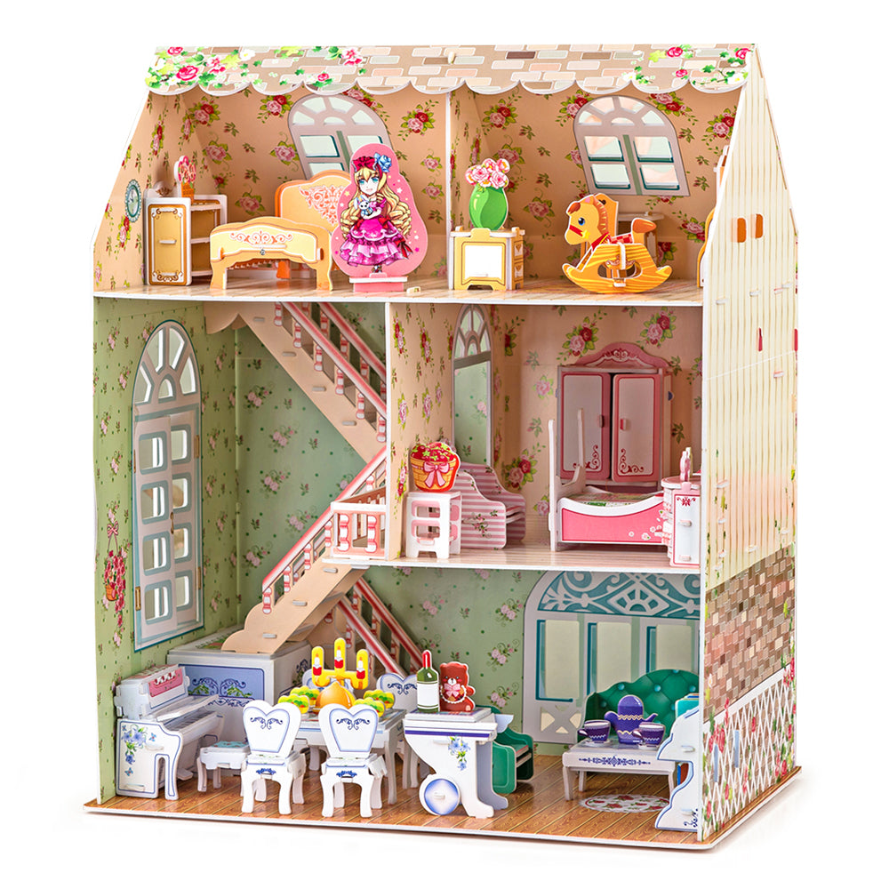 3d-puzzle-160-pcs-dreamy-dollhouse-cubic-fun-oneandonlybaby.gr