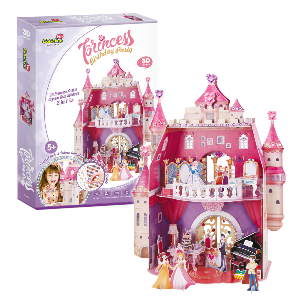 3d-puzzle-81-pcs-princess-birthday-party-puzzle-cubic-fun-oneandonlybaby.gr