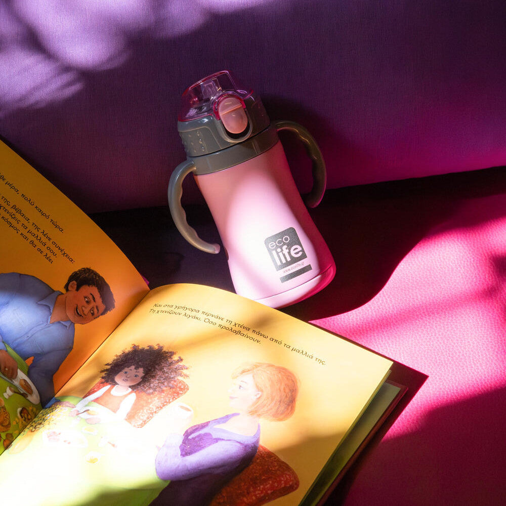anoxeidoto-sxoliko-pagouri-thermos-paidiko-me-kalamaki-pink-ecolife-oneandonlybaby.gr