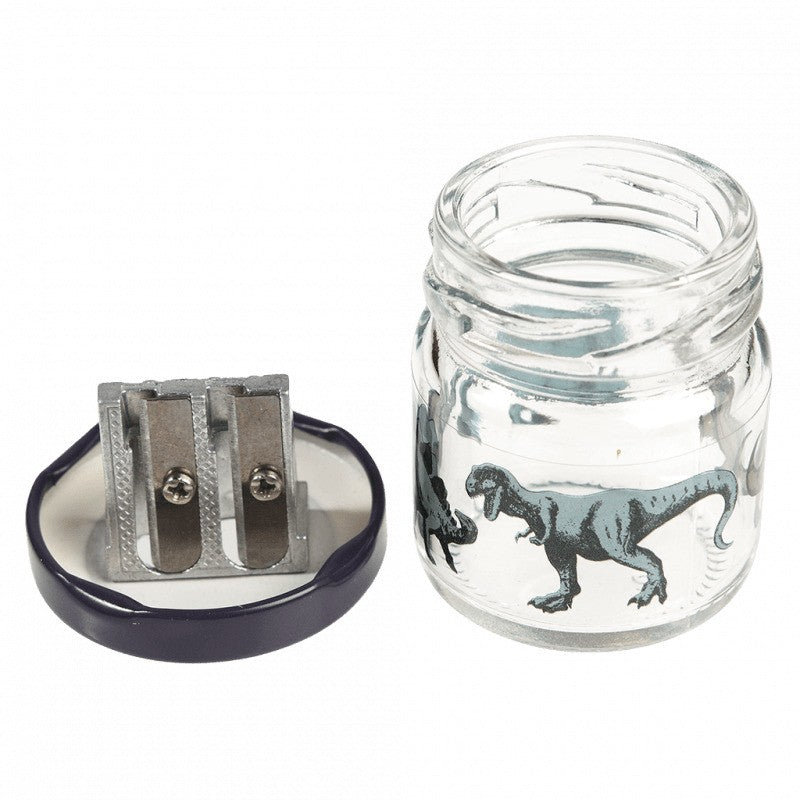 dipli-xistra-se-gyalino-vazo-glass-jar-pencil-sharpner-prehistoric-land-rex-london-3-oneandonlybaby.gr