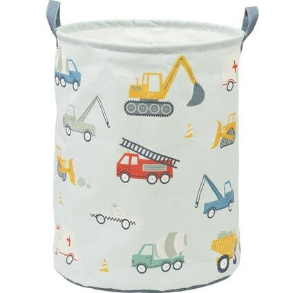 kalathi-apothikefsis-paixnidiwn-storage-basket-a-little-lovely-company-vehicles-oneandoblybaby.gr