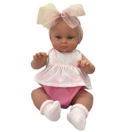 magic-baby-moro-koukla-alicia-me-fouxia-leyko-rouxo-kai-roz-fiogko-lamagik-oneandonlybaby.gr