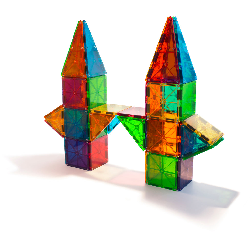 magna-tiles-magnetic-classic-building-blocks-clear-colors-100-pcs-steam-toy-oneandonlybaby.gr