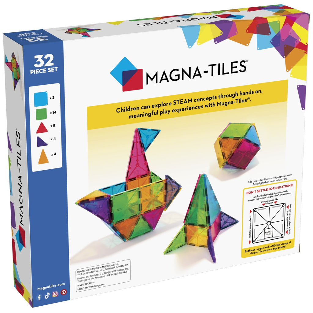 magna-tiles-magnetic-classic-building-blocks-clear-colors-32-pcs-steam-toy-oneandonlybaby.gr