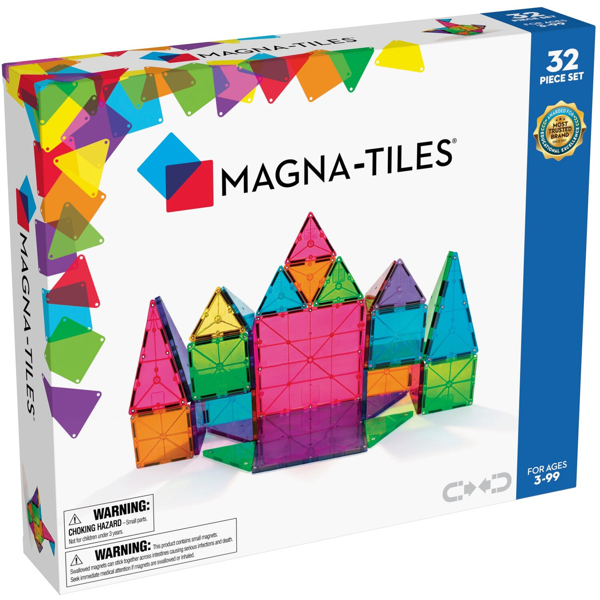 MAGNA-TILES Classic 32-Piece Set
