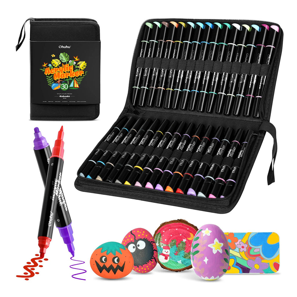 ohuhu-acrylic-markers-set-30-aneksitilon-akrilikwn-markadoron-diplis-mytis-1-oneandonlybaby.gr