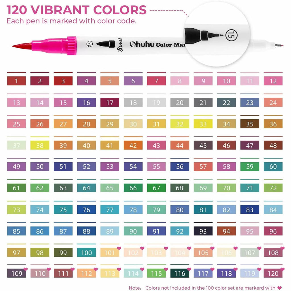 ohuhu-art-markers-set-markadoron-120-chromaton-me-vasi-to-nero-brush-fineliner-oneandonlybaby.gr
