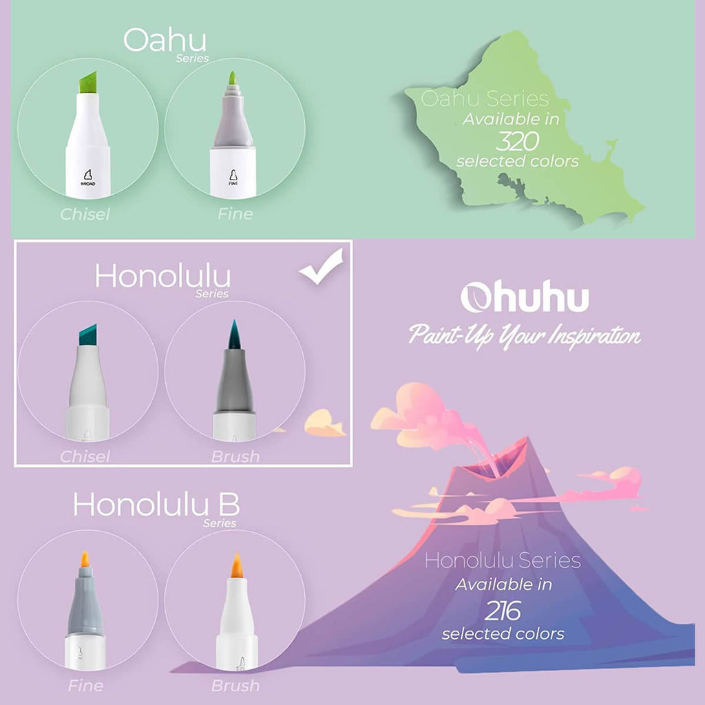 ohuhu-honolulu-alcohol-art-markers-set-markadoron-24-basikwn-xromaton-brush-chisel-oneadonlybaby.gr