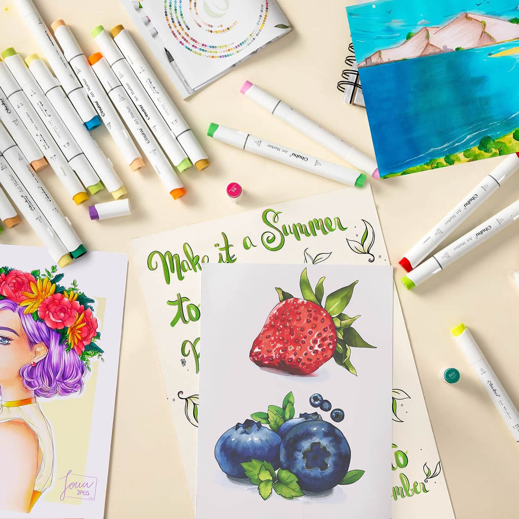 ohuhu-honolulu-b-alcohol-art-markers-set-markadoron-120-xromaton-brush-fine-oneandonlybaby.gr