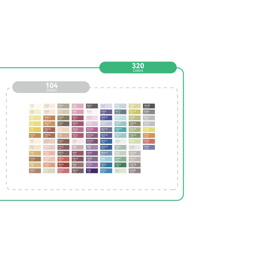 ohuhu-honolulu-b-alcohol-art-markers-set-markadoron-320-chromaton-brush-fine-oneandonlybaby.gr