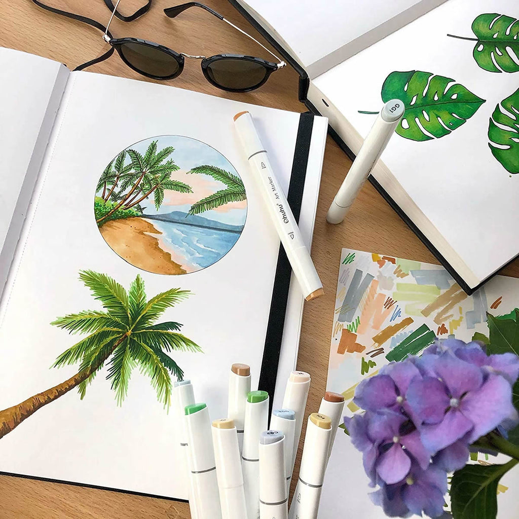 ohuhu-marker-sketchbook-21-x-21cm-skliro-ekswfillo-me-lastikho-oneandonlybaby.gr
