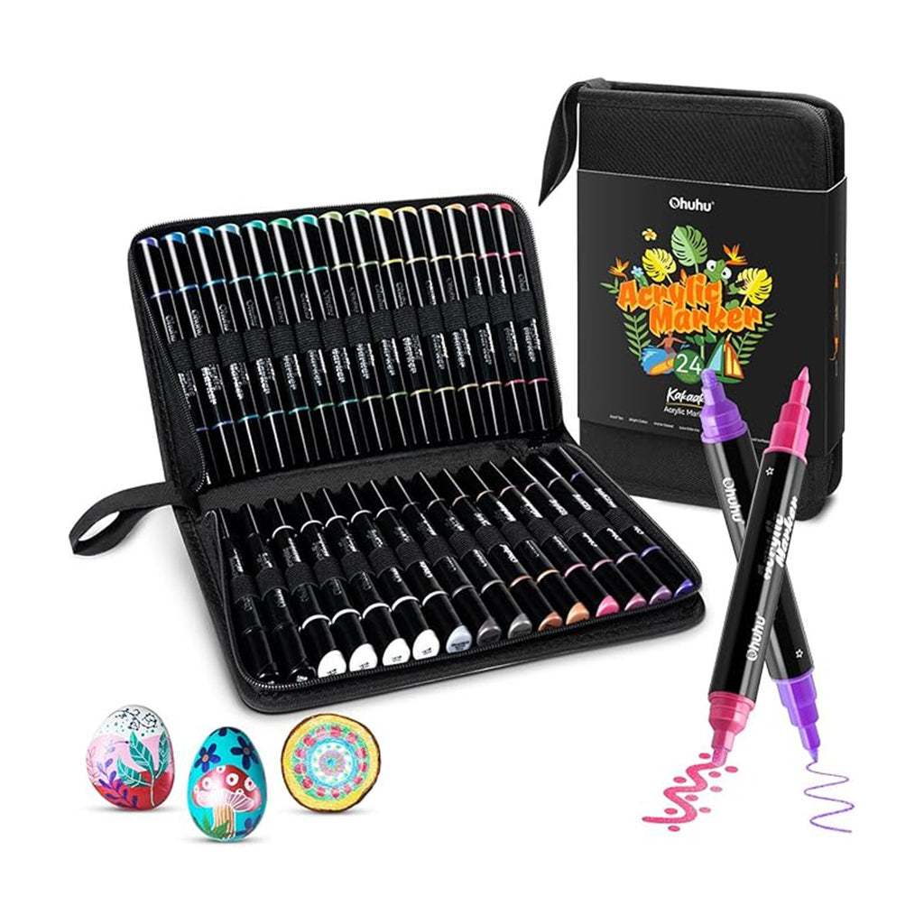 ohuhu-set-30-aneksitilon-akrilikwn-markadoron-diplis-mytis-metallika-xrwmata-oneandonlybaby.gr