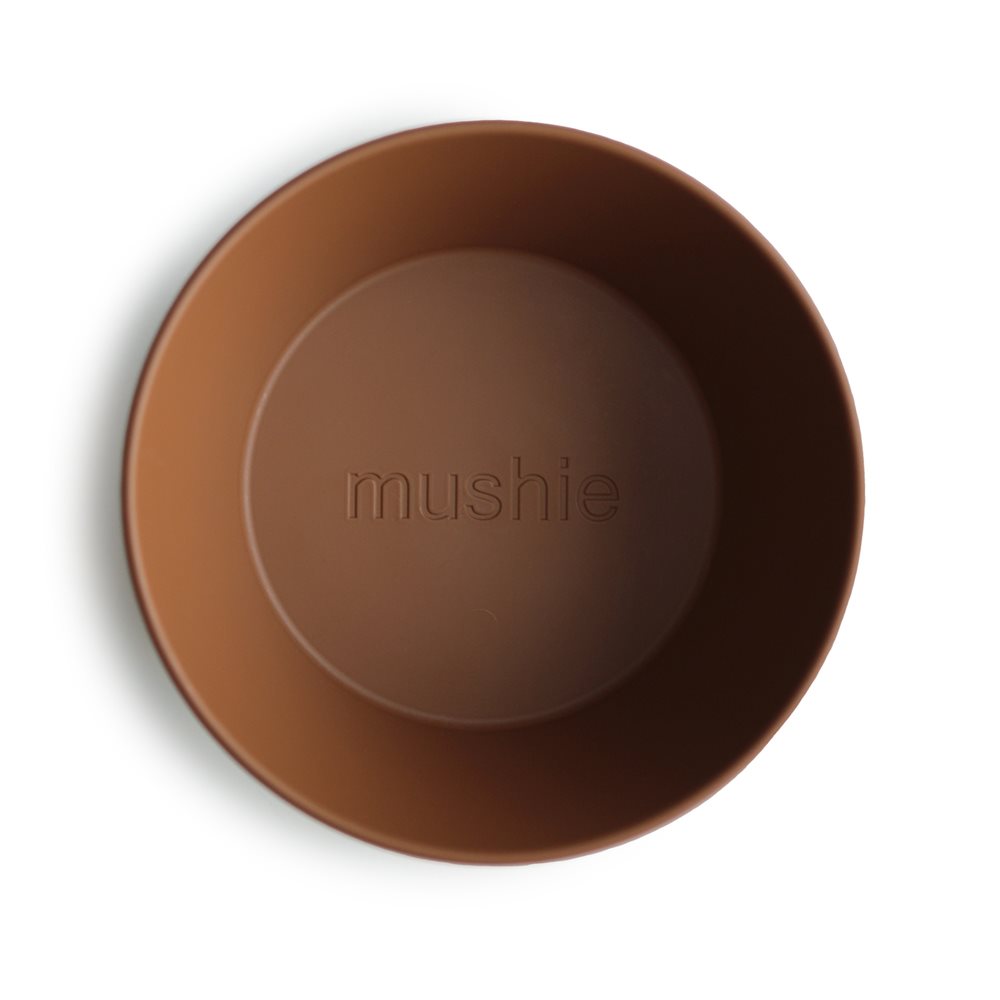 paidiko-mpol-2-pack-bowls-mushie-caramel-oneandonlybaby.gr