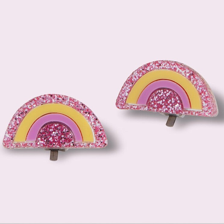 paidiko-set-skoularikia-me-clip-on-earings-rainbow-mini-cools-oneandonlybaby.gr