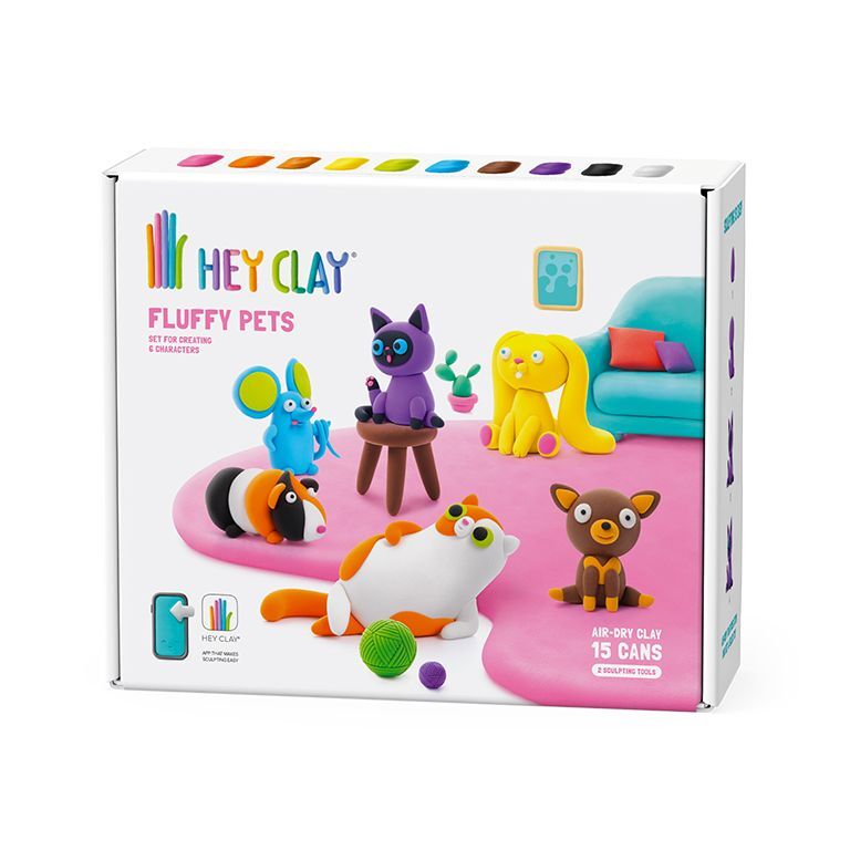 pilos-hey-clay-set-claymates-fluffy-pets-diy-onenadonlybaby.gr