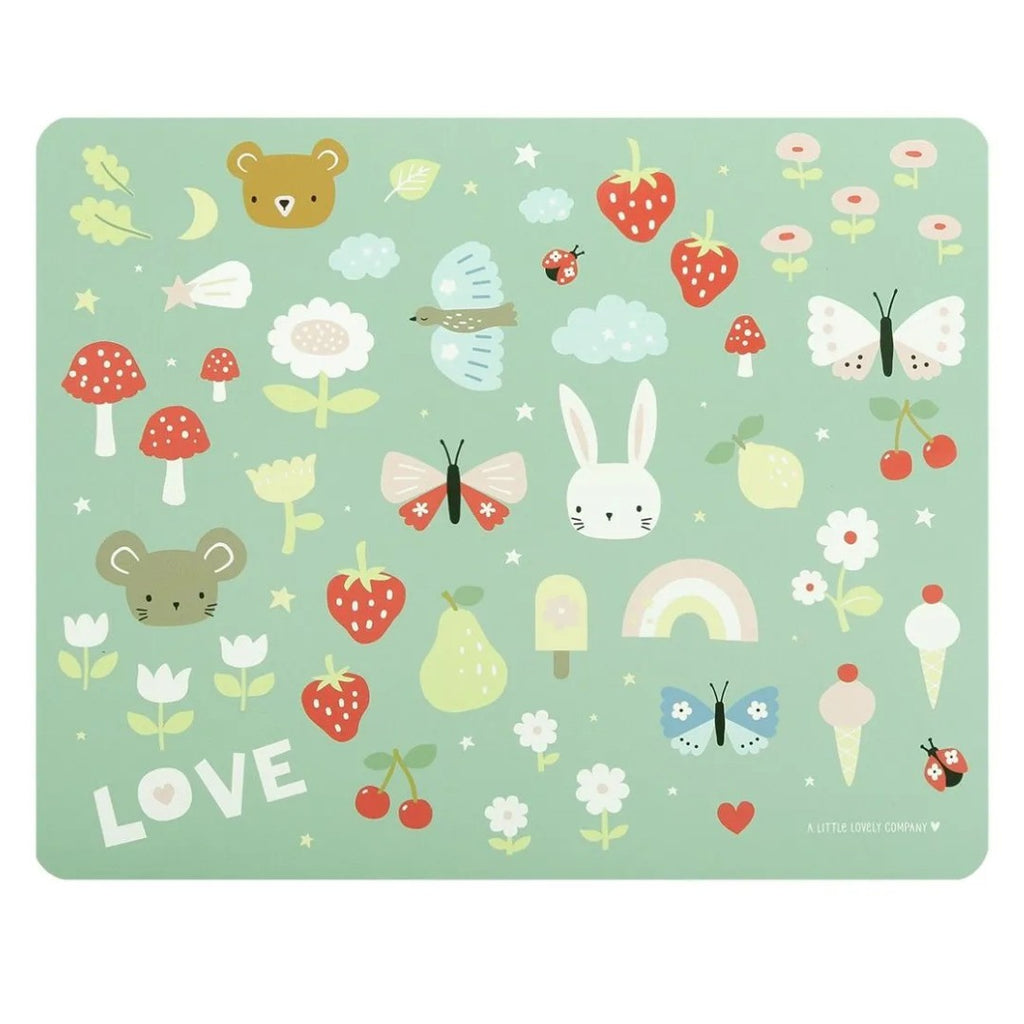 placemat-diskos-soupla-viniliou-a-little-lovely-company-joy-oneandonlybaby.gr