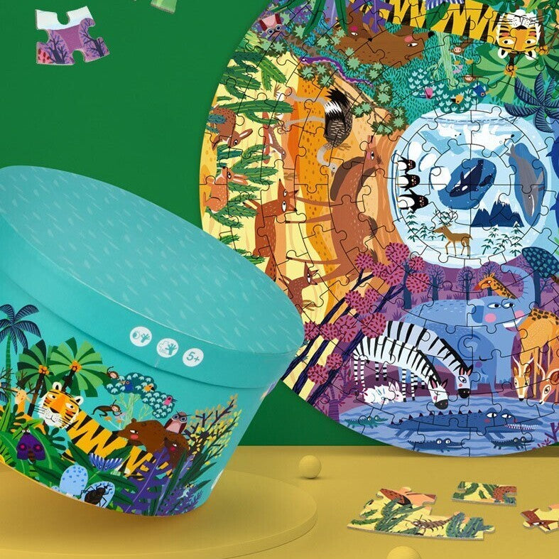 round-puzzle-animals-around-the-world-mideer-oneandonlybaby.gr