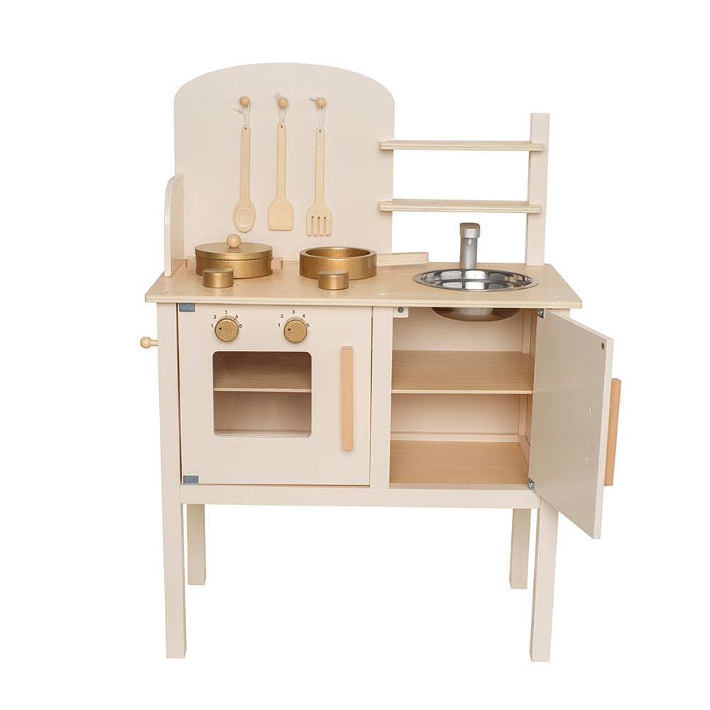 xylini-paidiki-kouzina-kids-wooden-kitchen-with-pots-cream-jabadabado-oneandonlybaby.gr