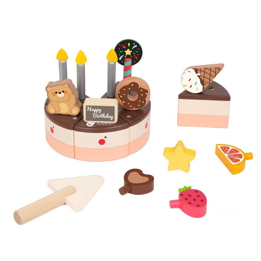 xylini-tourta-sokolata-wooden-chocolate-birthday-cake-classic-world-oneandonlybaby.gr