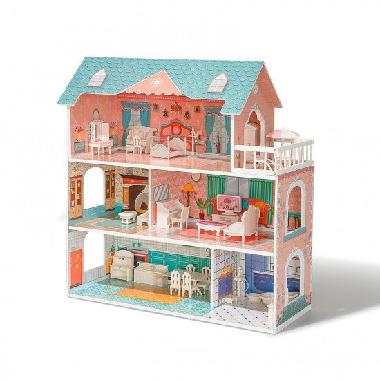 xylino-kouklospito-me-3-orofous-kai-28-axesouar-grace-princess-wooden-dollhouse-2-oneandonlybaby.gr