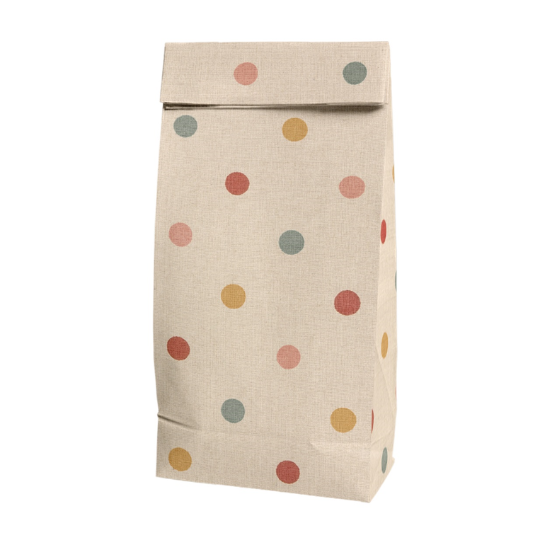 sakoules-dorou-gift-bag-multi-dots-maileg-small-oneandonlybaby.gr